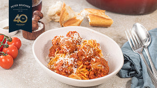 Pork and Fennel Meatballs with Pasta