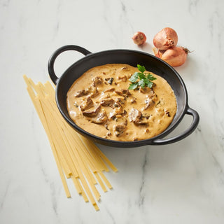 Beef stroganoff