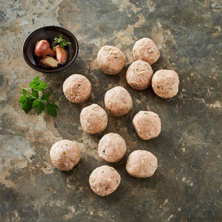 Free range chicken meatballs