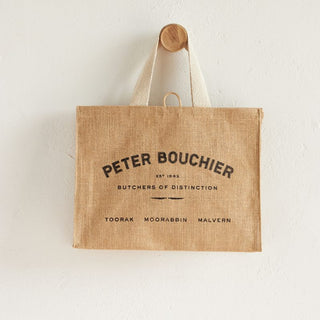 Jute shopping bag