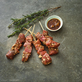 Lamb greek skewers