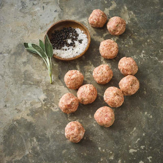 Pork and fennel meatballs