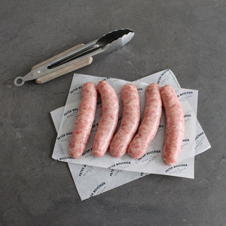 pork sausages